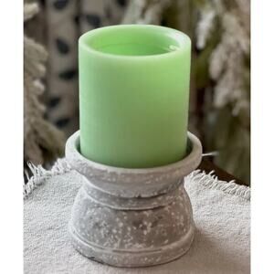 Spiral Light Candle Citrus Grove 4X4 Round 30hr Burn -Brand New Medium